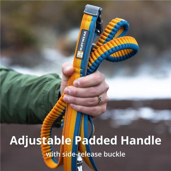 Roamer Bungee Dog Leash for Running, Biking or Hiking, Can be Used Hand-Held - Picture 6 of 7